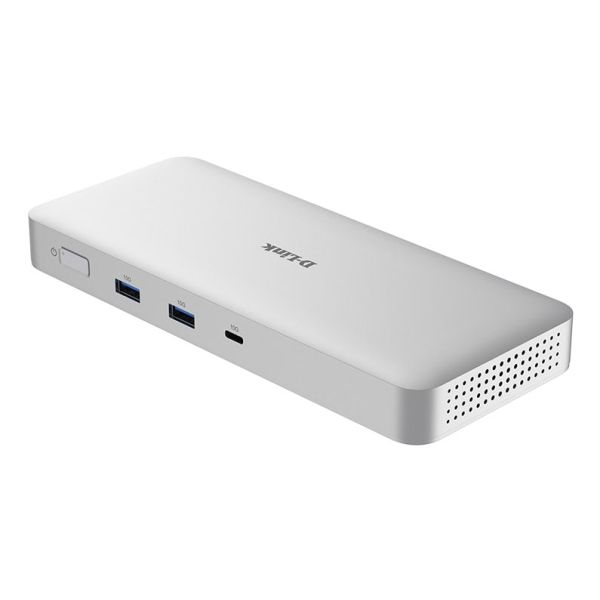 D-Link DUF-901/E laptop dock & poortreplicator Bedraad USB4 Grijs (DUF-901/E)