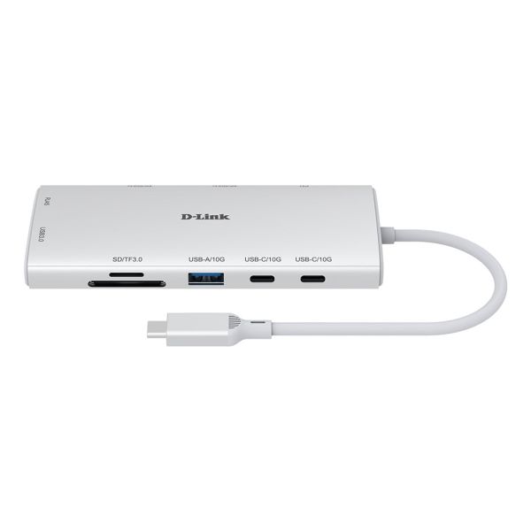 D-Link DUP-A01 interface hub USB 3.2 Gen 1 (3.1 Gen 1) Type-C 10000 Mbit/s Wit (DUP-A01)