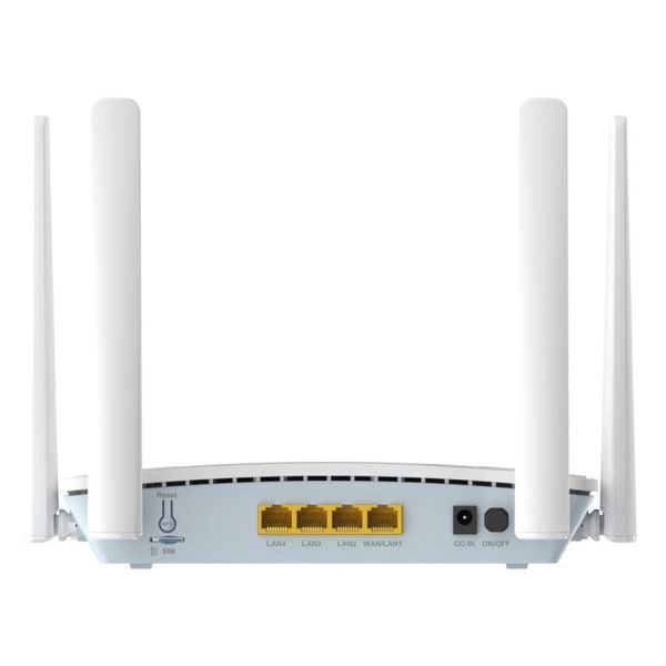 D-Link G416C/E draadloze router Gigabit Ethernet Dual-band (2.4 GHz / 5 GHz) 4G Wit (G416C/E)
