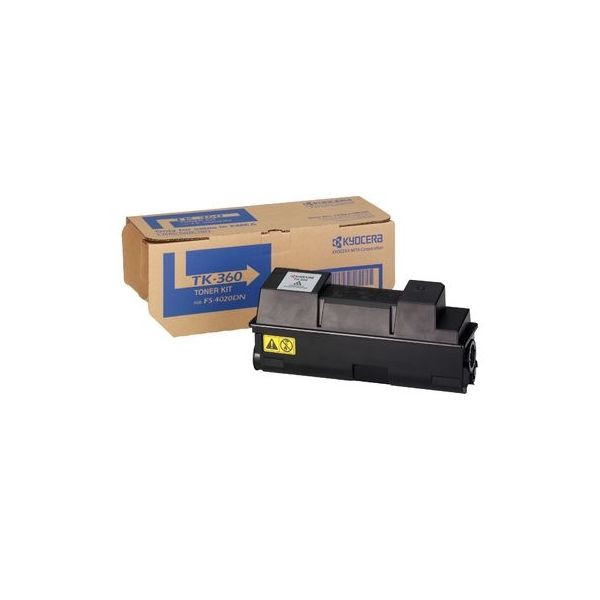 KYOCERA TK-360 tonercartridge Origineel Zwart (1T02J20EUC)