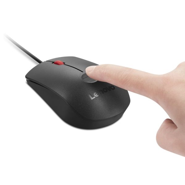 Lenovo 4Y51S24029 muis Kantoor Ambidextrous USB Type-A Optisch 2000 DPI (4Y51S24029)