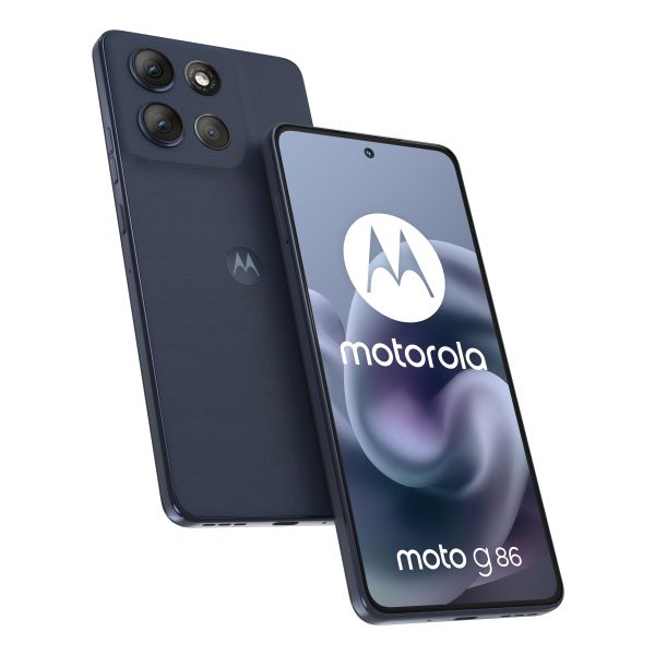 Motorola moto g86 5G 16,9 cm (6.67") Dual SIM Android 15 USB Type-C 8 GB 256 GB 5200 mAh Donkerblauw (PB7L0086SE)