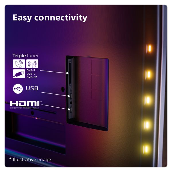 Philips 48OLED759/12 tv 121,9 cm (48") 4K Ultra HD Smart TV Wifi Chroom (48OLED759/12)