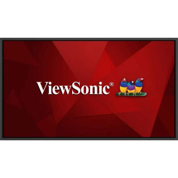 Viewsonic CDE43G3-1C beeldkrant Digitale signage flatscreen 109,2 cm (43") LCD 500 cd/m² 4K Ultra HD Zwart 24/7 (CDE43G3-1C)