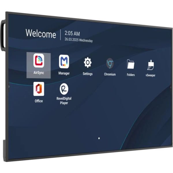 Viewsonic CDE5514-2C beeldkrant Digitale signage flatscreen 139,7 cm (55") LCD Wifi 500 cd/m² 4K Ultra HD Zwart Type processor Android 14 24/7 (CDE5514-2C) 1/5 Viewsonic CDE5514-2C beeldkrant Digitale signage flatscreen 139,7 cm (55") LCD Wifi 500 cd/m² 4K Ultra HD Zwart Type processor Android 14 24/7 (CDE5514-2C)