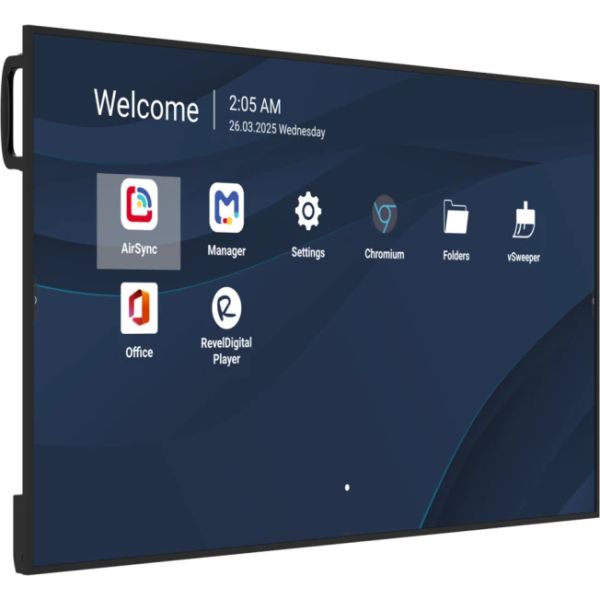 Viewsonic CDE5531-1C beeldkrant Digitale signage flatscreen 139,7 cm (55") LCD Wifi 500 cd/m² 4K Ultra HD Zwart Type processor Android 14 24/7 (CDE5531-1C) Viewsonic CDE5531-1C beeldkrant Digitale signage flatscreen 139,7 cm (55") LCD Wifi 500 cd/m² 4K Ultra HD Zwart Type processor Android 14 24/7 (CDE5531-1C)