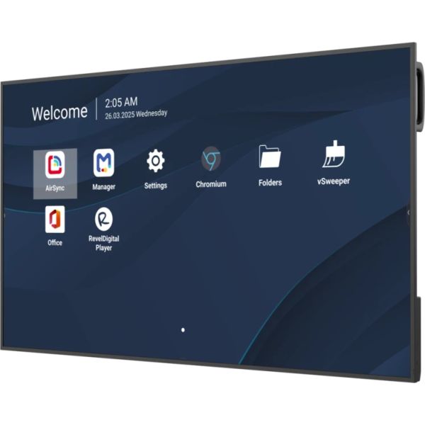 Viewsonic CDE5531-1C beeldkrant Digitale signage flatscreen 139,7 cm (55") LCD Wifi 500 cd/m² 4K Ultra HD Zwart Type processor Android 14 24/7 (CDE5531-1C) Viewsonic CDE5531-1C beeldkrant Digitale signage flatscreen 139,7 cm (55") LCD Wifi 500 cd/m² 4K Ultra HD Zwart Type processor Android 14 24/7 (CDE5531-1C)