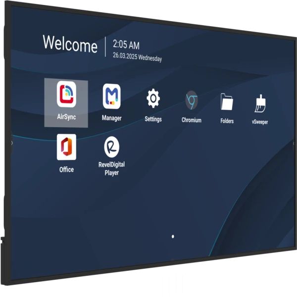 Viewsonic CDE7531-1C beeldkrant Digitale signage flatscreen 190,5 cm (75") LCD Wifi 500 cd/m² 4K Ultra HD Zwart Type processor Android 14 24/7 (CDE7531-1C) 3/3 Viewsonic CDE7531-1C beeldkrant Digitale signage flatscreen 190,5 cm (75") LCD Wifi 500 cd/m² 4K Ultra HD Zwart Type processor Android 14 24/7 (CDE7531-1C)