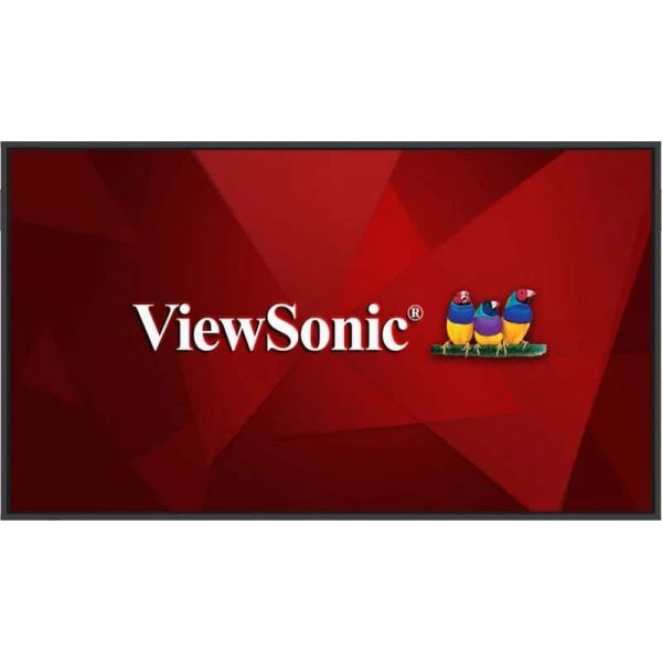 Viewsonic CDE75G3-1C beeldkrant Digitale signage flatscreen 190,5 cm (75") LCD 500 cd/m² 4K Ultra HD Zwart 24/7 (CDE75G3-1C)