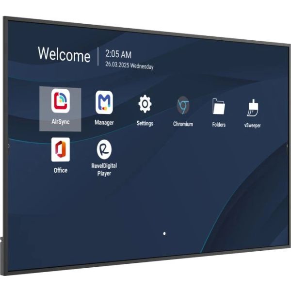 Viewsonic CDE8614-2C beeldkrant Digitale signage flatscreen 2,18 m (86") LCD Wifi 500 cd/m² 4K Ultra HD Zwart Type processor Android 14 24/7 (CDE8614-2C) 1/4 Viewsonic CDE8614-2C beeldkrant Digitale signage flatscreen 2,18 m (86") LCD Wifi 500 cd/m² 4K Ultra HD Zwart Type processor Android 14 24/7 (CDE8614-2C)
