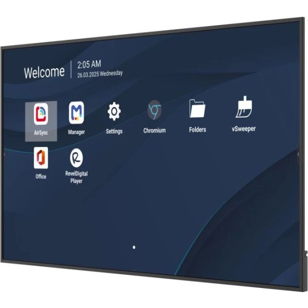 Viewsonic CDE8614-2C beeldkrant Digitale signage flatscreen 2,18 m (86") LCD Wifi 500 cd/m² 4K Ultra HD Zwart Type processor Android 14 24/7 (CDE8614-2C) 4/5 Viewsonic CDE8614-2C beeldkrant Digitale signage flatscreen 2,18 m (86") LCD Wifi 500 cd/m² 4K Ultra HD Zwart Type processor Android 14 24/7 (CDE8614-2C)