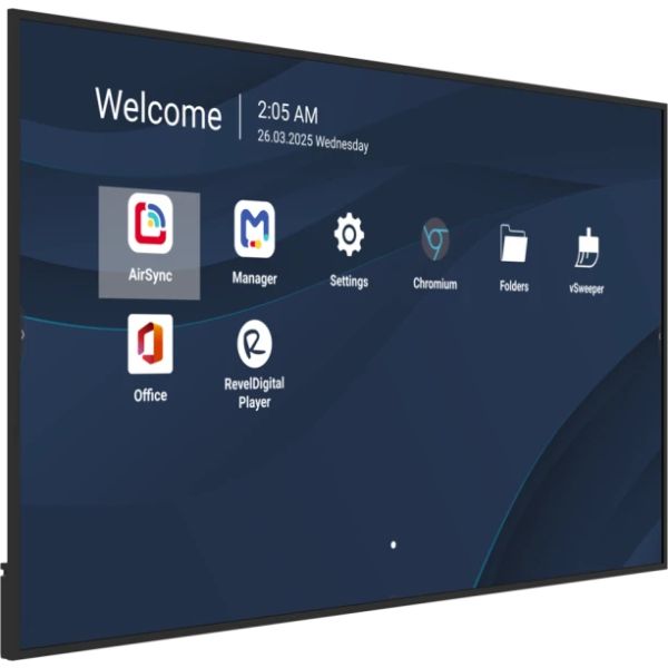 Viewsonic CDE8631-1C beeldkrant Digitale signage flatscreen 2,18 m (86") LCD Wifi 500 cd/m² 4K Ultra HD Zwart Type processor Android 14 24/7 (CDE8631-1C) 1/5 Viewsonic CDE8631-1C beeldkrant Digitale signage flatscreen 2,18 m (86") LCD Wifi 500 cd/m² 4K Ultra HD Zwart Type processor Android 14 24/7 (CDE8631-1C)