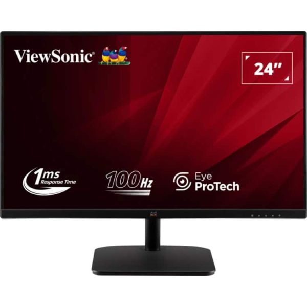Viewsonic Value Series VA2432-MHD-3 LED display 61 cm (24") 1920 x 1080 Pixels Full HD Zwart (VA2432-MHD-3)