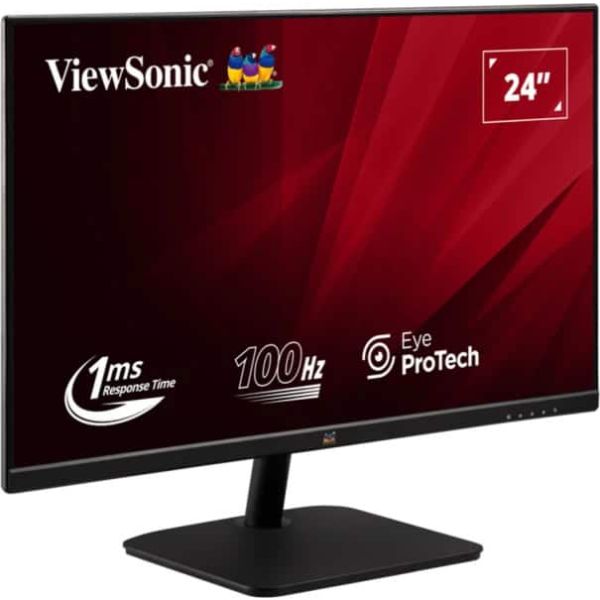 Viewsonic Value Series VA2432-MHD-3 LED display 61 cm (24") 1920 x 1080 Pixels Full HD Zwart (VA2432-MHD-3)