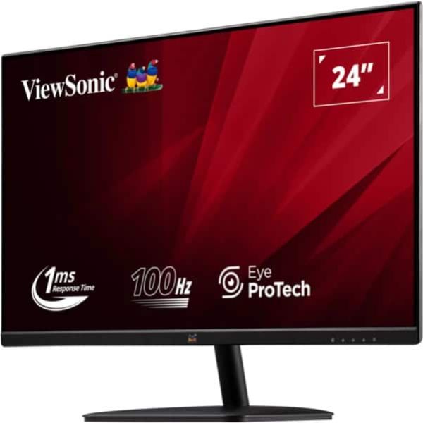 Viewsonic Value Series VA2432-MHD-3 LED display 61 cm (24") 1920 x 1080 Pixels Full HD Zwart (VA2432-MHD-3)