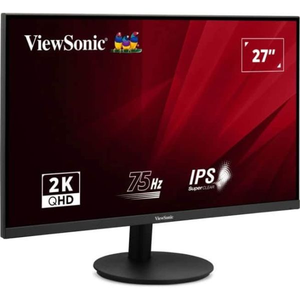 Viewsonic VA VA2708-2K-HD-2 computer monitor 68,6 cm (27") 2560 x 1440 Pixels Quad HD LED Zwart (VA2708-2K-HD-2)