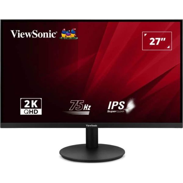 Viewsonic VA VA2708-2K-HD-2 computer monitor 68,6 cm (27") 2560 x 1440 Pixels Quad HD LED Zwart (VA2708-2K-HD-2)