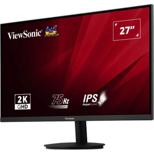 Viewsonic VA VA2708-2K-HD-2 computer monitor 68,6 cm (27") 2560 x 1440 Pixels Quad HD LED Zwart (VA2708-2K-HD-2)