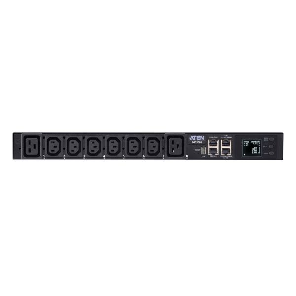 ATEN PG5308G-AT energiedistributie 8 AC-uitgang(en) 1U Zwart (PG5308G-AT)