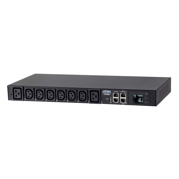 ATEN PG5308G-AT energiedistributie 8 AC-uitgang(en) 1U Zwart (PG5308G-AT)
