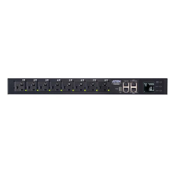 ATEN PG6308G-AT energiedistributie 8 AC-uitgang(en) 1U Zwart (PG6308G-AT) ATEN PG6308G-AT energiedistributie 8 AC-uitgang(en) 1U Zwart (PG6308G-AT)