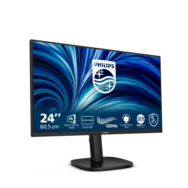 Philips 3000 series 24B2N3200J/00 computer monitor 60,5 cm (23.8") 1920 x 1080 Pixels Full HD LCD Zwart (24B2N3200J/00)