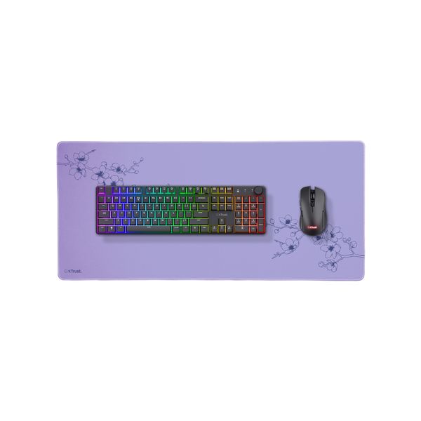 Trust GXT 759 XXL Game-muismat Blauw, Paars (25715)