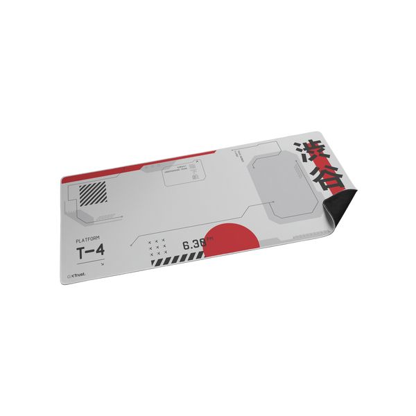 Trust GXT 759 XXL Game-muismat Zwart, Grijs, Rood, Wit (25717)