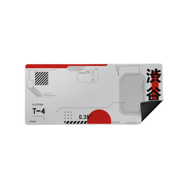 Trust GXT 759 XXL Game-muismat Zwart, Grijs, Rood, Wit (25717)