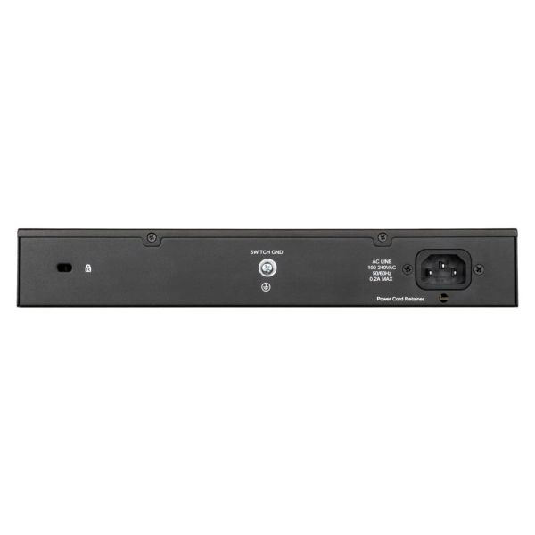 D-Link DGS-1100-24PV2 netwerk-switch Managed L2 Gigabit Ethernet (10/100/1000) Power over Ethernet (PoE) Zwart (DGS-1100-24PV2)
