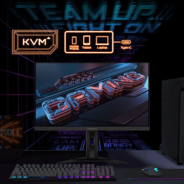 GIGABYTE M27UA computer monitor 68,6 cm (27") 3840 x 2160 Pixels 4K Ultra HD LED Zwart (M27UA EK)