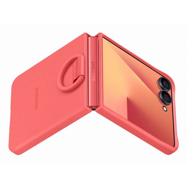 Samsung Ring Case mobiele telefoon behuizingen 17,4 cm (6.85") Hoes Rood (EF-PF766TREGWW)