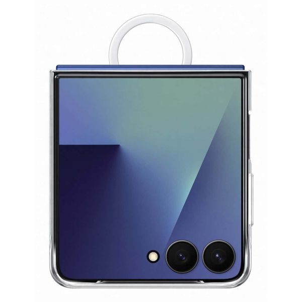 Samsung EF-QF766CTEGWW mobiele telefoon behuizingen 17,4 cm (6.85") Hoes Transparant (EF-QF766CTEGWW)