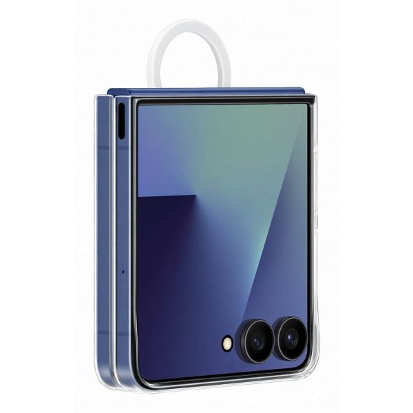 Samsung EF-QF766CTEGWW mobiele telefoon behuizingen 17,4 cm (6.85") Hoes Transparant (EF-QF766CTEGWW)
