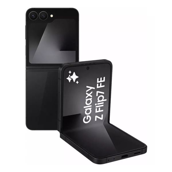 Samsung Galaxy Z Flip 7 FE 17 cm (6.7") Dual SIM Android 16.0 5G USB Type-C 8 GB 128 GB 4000 mAh Zwart (SM-F761BZKGEUB)