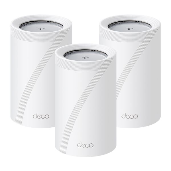 TP-Link Deco BE65 Pro Tri-band (2,4 GHz / 5 GHz / 6 GHz) Wi-Fi 7 (802.11be) Wit 3 Intern (DECO BE65 PRO(3-PACK)) TP-Link Deco BE65 Pro Tri-band (2,4 GHz / 5 GHz / 6 GHz) Wi-Fi 7 (802.11be) Wit 3 Intern (DECO BE65 PRO(3-PACK))