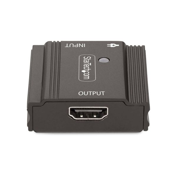 StarTech.com 10m 8K 60Hz HDMI Signaal Booster, Actieve HDMI 2.1 Inline Repeater en Video Signaal Versterker tot 8K 60Hz/4K 144Hz, Compacte HDMI Kabel Verlenger, HDMI Extender/Amplifier (33FT-8K-HDMI-BOOSTER)