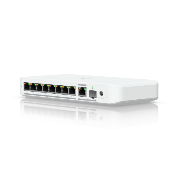 Ubiquiti UniFi Switch Flex 2.5G - 8 poort met flexibele (FLEX-2.5-8-POE)