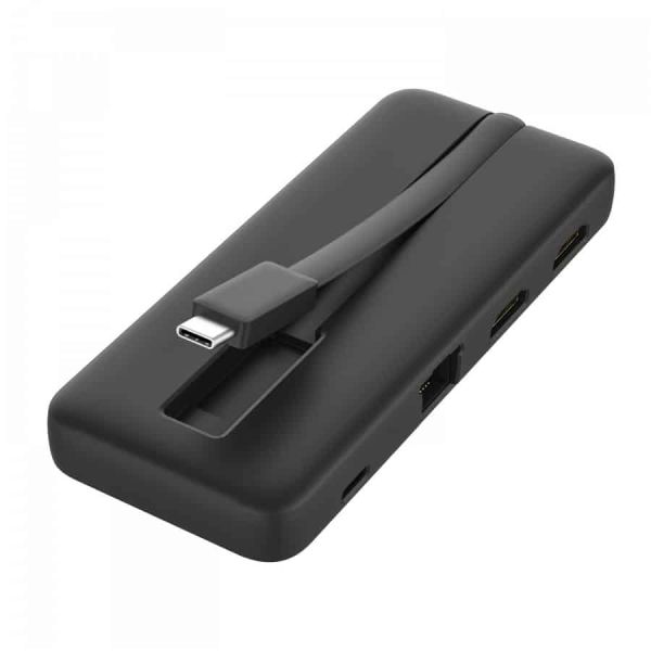 V7 UCMINIDOCKDUAL-PT laptop dock & poortreplicator Docking USB 3.2 Gen 1 (3.1 Gen 1) Type-C Zwart (UCMINIDOCKDUAL-PT)