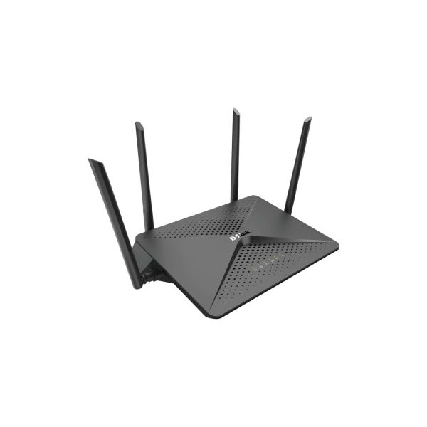 D-Link EXO AC2600 MU-MIMO draadloze router Gigabit Ethernet Dual-band (2.4 GHz / 5 GHz) Zwart (DIR-882)