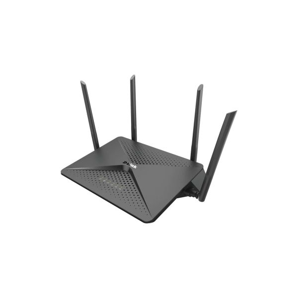 D-Link EXO AC2600 MU-MIMO draadloze router Gigabit Ethernet Dual-band (2.4 GHz / 5 GHz) Zwart (DIR-882)