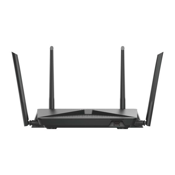 D-Link EXO AC2600 MU-MIMO draadloze router Gigabit Ethernet Dual-band (2.4 GHz / 5 GHz) Zwart (DIR-882)