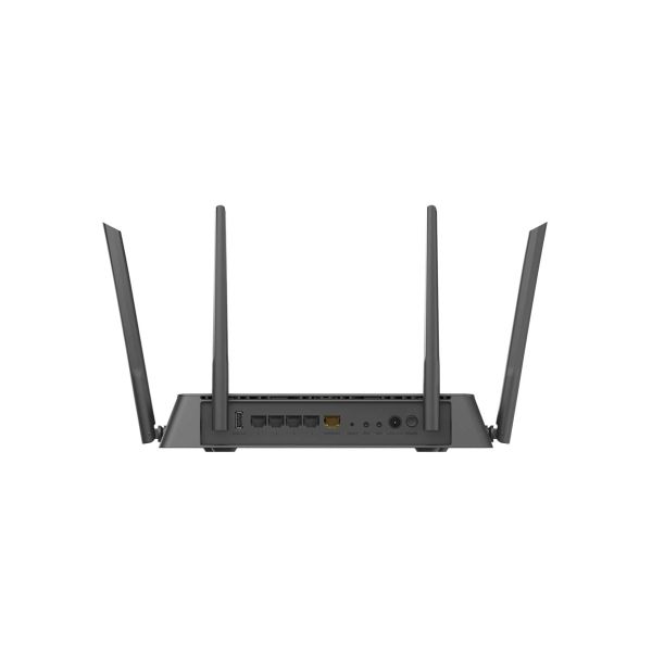 D-Link EXO AC2600 MU-MIMO draadloze router Gigabit Ethernet Dual-band (2.4 GHz / 5 GHz) Zwart (DIR-882)