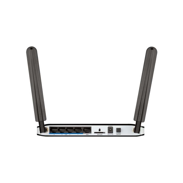 D-Link DWR-921/E draadloze router Fast Ethernet Single-band (2.4 GHz) 4G Zwart, Wit (DWR-921/E)