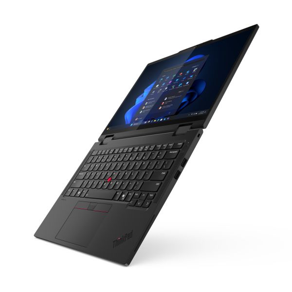 Lenovo ThinkPad T14s 2-in-1 Gen 1 Intel Core Ultra 7 255U Hybride (2-in-1) 35,6 cm (14") Touchscreen WUXGA 32 GB LPDDR5x-SDRAM 1 TB SSD Wi-Fi 7 (802.11be) Windows 11 Pro Engels Zwart (21R3004HMH)