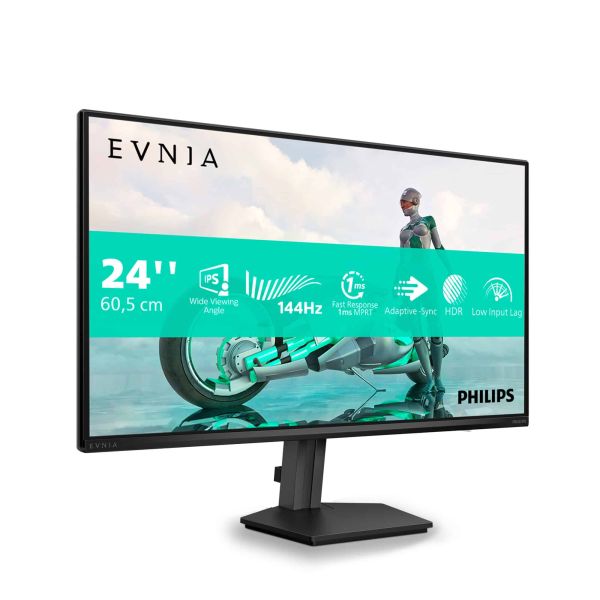 Philips Evnia 3000 24M2N3200NF/00 computer monitor 60,5 cm (23.8") 1920 x 1080 Pixels Full HD LCD Grijs (24M2N3200NF/00)