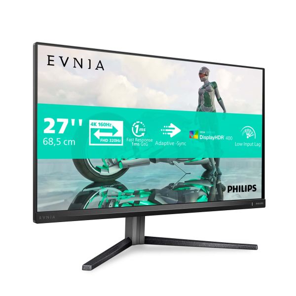Philips Evnia 3000 27M2N3800A/00 computer monitor 68,6 cm (27") 3840 x 2160 Pixels 4K Ultra HD LCD Grijs (27M2N3800A/00)