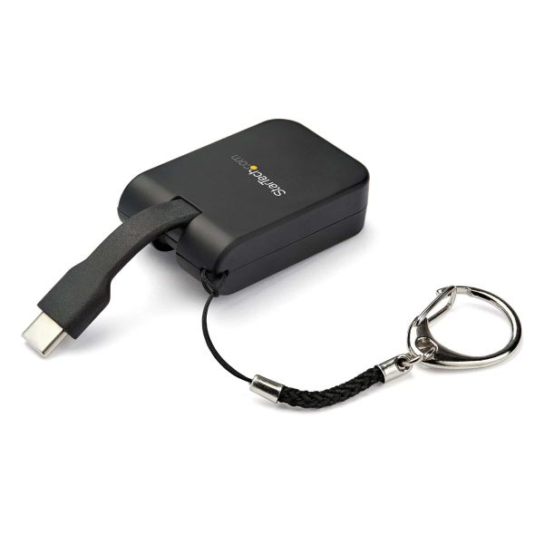StarTech.com Draagbare USB-C naar HDMI adapter met snelkoppeling sleutelhanger (CDP2HDFC)