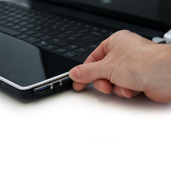 StarTech.com 2-poorts verzonken gemonteerde ExpressCard 54 mm SuperSpeed USB 3.0 kaartadapter met UASP-ondersteuning (ECUSB3S254F)  StarTech.com 2-poorts verzonken gemonteerde ExpressCard 54 mm SuperSpeed USB 3.0 kaartadapter met UASP-ondersteuning (ECUSB3S254F)