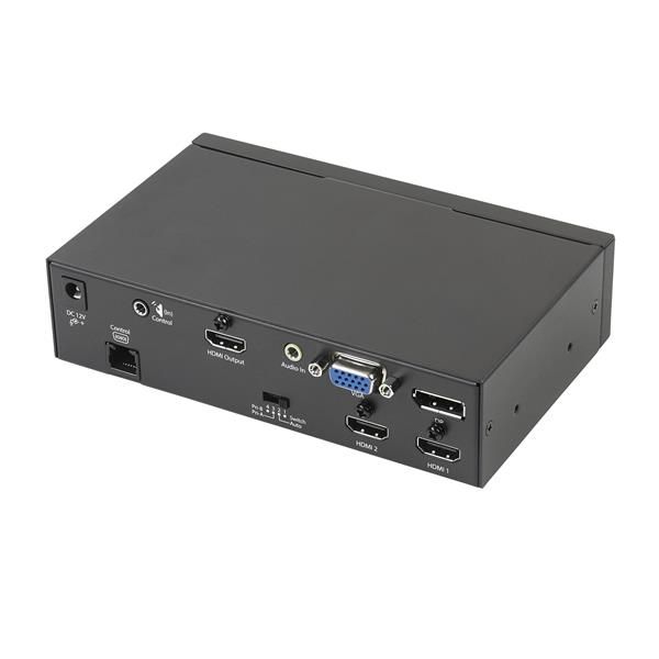 StarTech.com Multi-input naar HDMI automatisch/prioriteit switch en converter 4K (HDVGADP2HD)